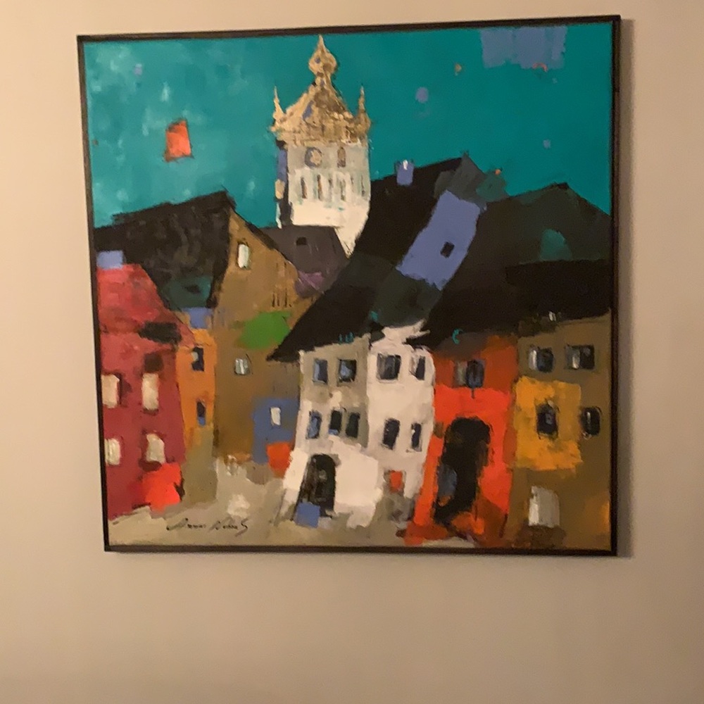 Oil painting 34 x34